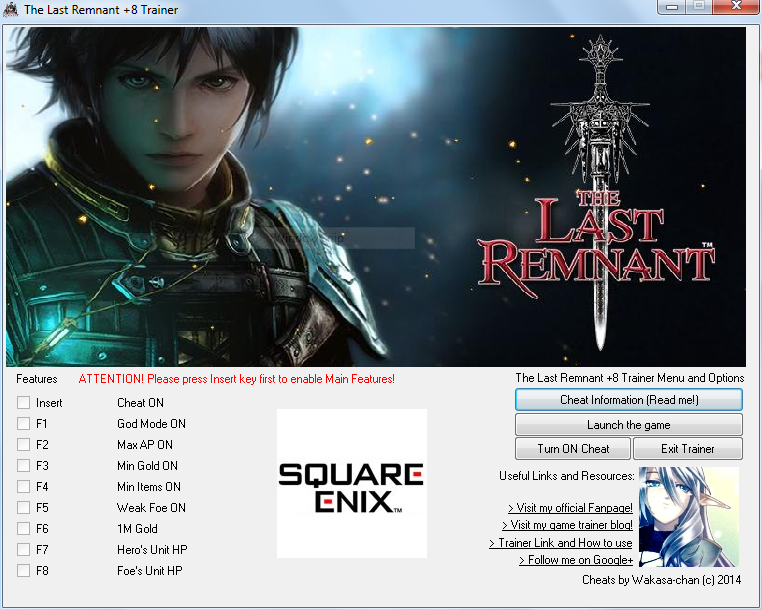 The last remnant pc game trainer